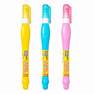 Caneta Corretiva Branca 4ml KAZ Ponta Metálica 0,7mm