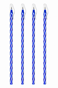 Kit com 4 Canetas Esferográfica KIT Vortex 0,7 mm - Azul