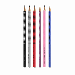 Lápis Preto Faber-Castell Grip 2001 HB Nº2