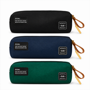Estojo Simples Clio Style Sport Collection 20x5x5cm - Poliéster com Zíper - MF24062