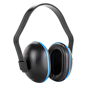 Abafador Concha C-200 / Preto e Azul - Camper