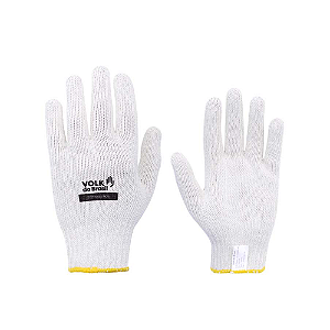 Luva de Segurança Tricotada Cotton Smart CA 46818 - Volk do Brasil