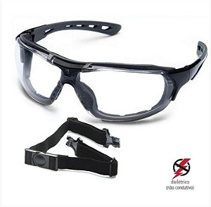 Óculos de Proteção Roma / Incolor - SteelFlex