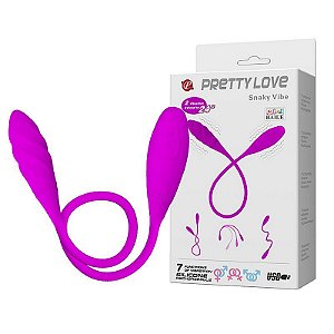 Vibrador Snaky Vibe Duas Pontas - Pretty Love