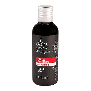 Óleo de Massagem Frutas Vermelhas 120ml Feitiços