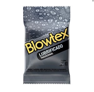 Preservativo Lubrificado 3 Unidades Blowtex