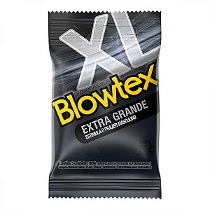Preservativo Extra Grande Com 3 unid Blowtex