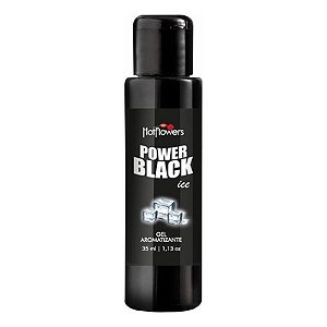 Gel Power Black Iced 35ml Hot Flowers