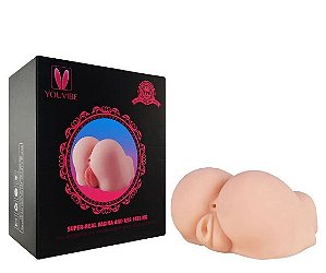 Masturbador Bumbum com Vagina - Vibe Toy