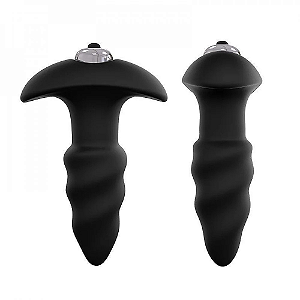 Plug Anal com Vibração Diamond  S Hande