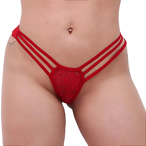 Calcinha Fio Dental Com Fecho Lateral TALLYTA