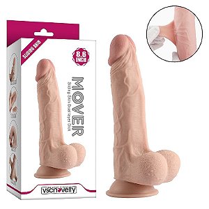 Pênis Super Realístico Dupla Camada 21,8 x 4,4cm