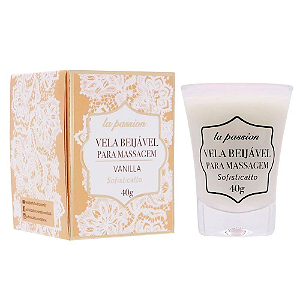 Vela Beijável Vanilla
