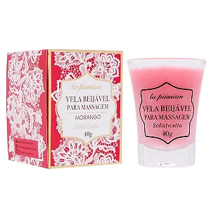 Vela Beijável Para Massagem 40G Sofisticatto