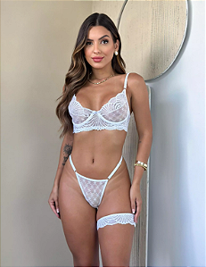Conjunto Louis Vuitton Branco