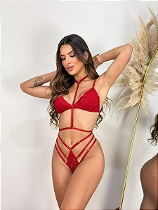 Conjunto Kamila Vermelho