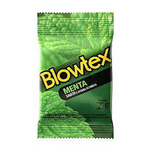 Preservativo Menta 3 Unidades Blowtex