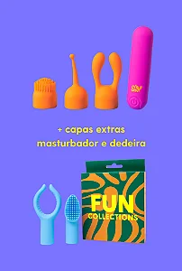 Kit Fun Bullet 4 em 1 - Fun Collections