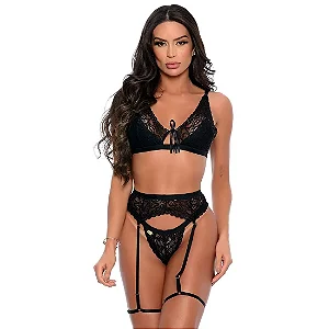Conjunto sem Bojo com Cinta Liga