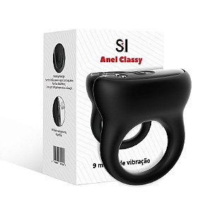 Anel Peniano com Vibrador - Recarregável