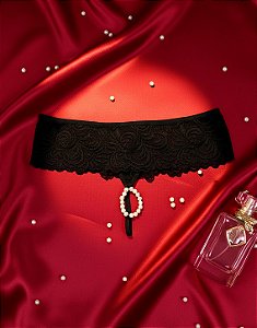 Calcinha Sexy com Pérolas Estilo Tailandesa