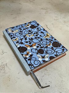 Caderno A6 – Lombada quadrada - Folhas Lisas
