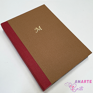 Caderno A6 – Capas Costuradas - Folhas Lisas
