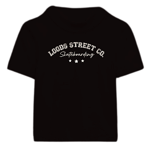 T-SHIRT FEMININA SKATEBOARDING GOLA ALTA LOODS