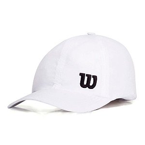 Boné Wilson Logo Branco