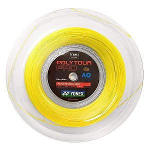Corda para Raquete de Tênis Yonex Poly Tour Pro 1.25mm Amarela
