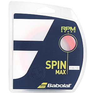 Set de Corda para Raquete de Tênis Babolat RPM Rough 1.30mm Vermelha