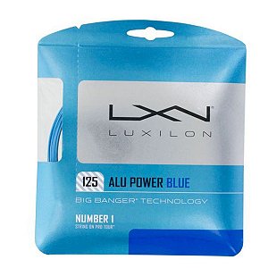 Set de Corda para Raquete de Tênis Luxilon Alu Power Blue 1.25mm