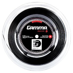 Corda para Raquete de Tênis Gamma Poly-Z, 1,25mm