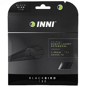 Set de Corda para Raquete de Tênis Inni Blackbird 130 Preta