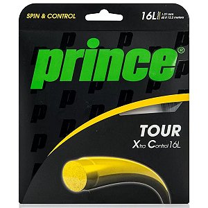 Set De Corda de Tênis Prince Tour Xtra Control Preta
