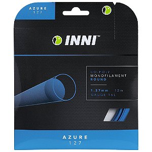 Set de Corda para Raquete de Tênis Inni Azure 127 Azul