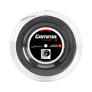 Corda para Raquete de Tênis Gamma Moto Soft 1,29mm Chumbo