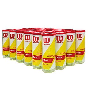 Bola de Tênis Wilson Championship - Caixa com 24 tubos