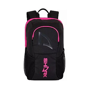 Mochila Shark Preta e Rosa