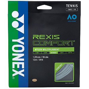Set de Corda para Raquete de Tênis Yonex Rexis Cinza 1.25mm