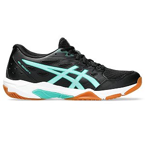 Tênis Asics Gel Rocket 11 Preto e Verde