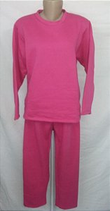 Pijama Moletom Feminino Flanelado