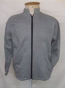 Casaco Moletom Flanelado c/ Fecho