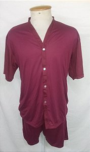 Pijama Malha Masculino c/ Botão