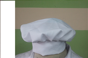 Touca de cozinheira(o)