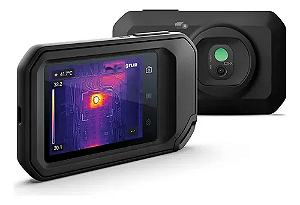 Câmera Termográfica FLIR C5 - Resolução 160 X 120 (19.200 pixels)