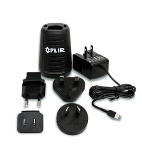 Carregador de baterias FLIR EX-PRO inclui fonte de alimentação (T300772ACC)