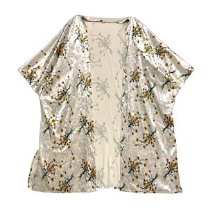 Kimono em Veludo, U