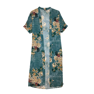 Maxi Kimono Floral, U