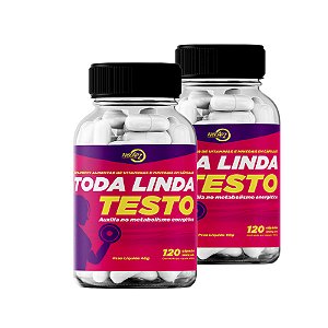 COMBO DUPLO - TODA LINDA TESTO (Metabolismo Energético)